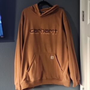 Carhartt Men's Tan Hoodie Sweater